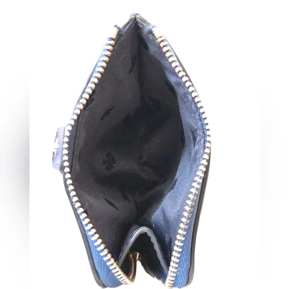 Kate Spade Multi-Color Striped Saffiano Leather Compact Wallet - Picture 5 of 6